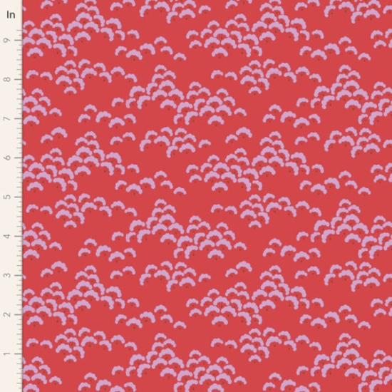 Tilda Patchwork Stoff Baumwolle - Bloomsville Cottonbloom Paprika